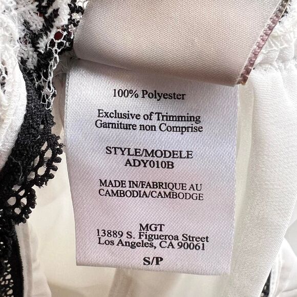 In Bloom by Jonquil Ivory Slip Dress – Lace Trim Nightgown - Size Small - Picture 8 of 8